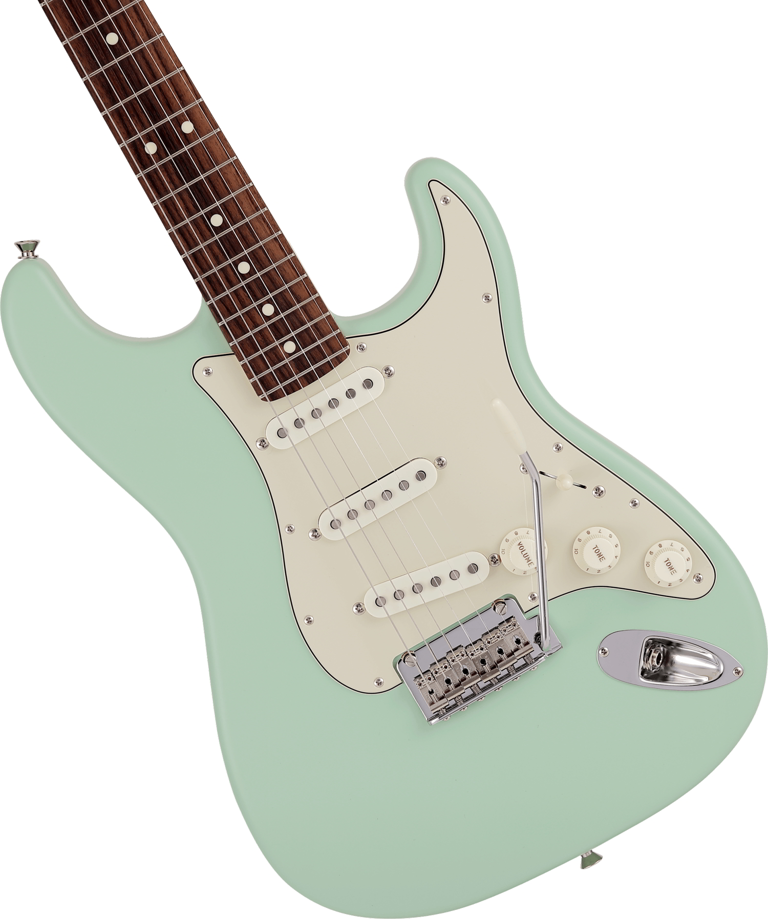 Made in Japan Junior Collection Stratocaster®, Rosewood Fingerboard, Satin Surf Green追加画像 Made in Japan Junior Collection Stratocaster®, Rosewood Fingerboard, Satin Surf Green追加画像