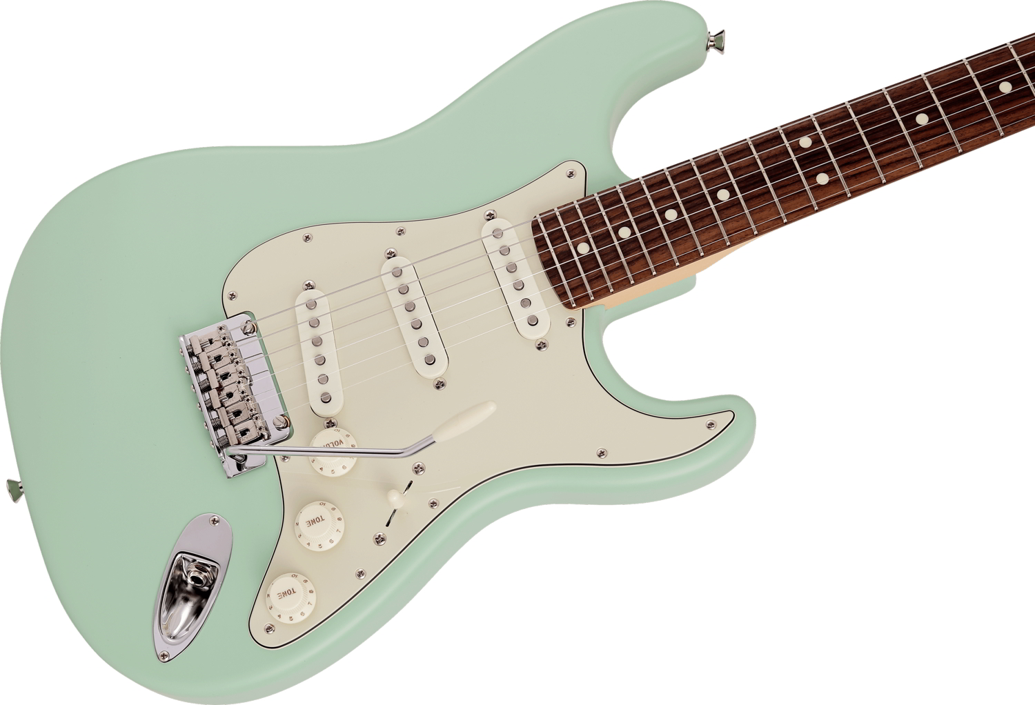 Made in Japan Junior Collection Stratocaster®, Rosewood Fingerboard, Satin Surf Green追加画像 Made in Japan Junior Collection Stratocaster®, Rosewood Fingerboard, Satin Surf Green追加画像