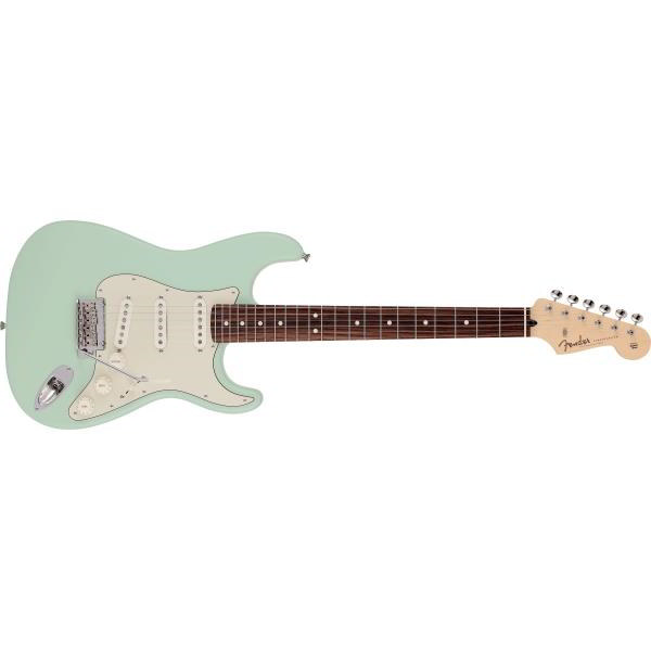 Fender-ストラトキャスターMade in Japan Junior Collection Stratocaster®, Rosewood Fingerboard, Satin Surf Green