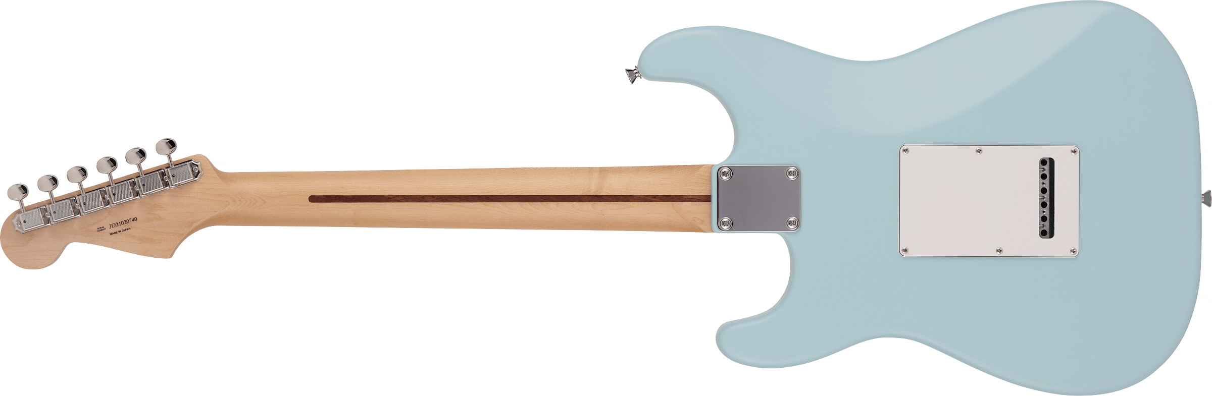 Made in Japan Junior Collection Stratocaster®, Maple Fingerboard, Satin Daphne Blue追加画像 Made in Japan Junior Collection Stratocaster®, Maple Fingerboard, Satin Daphne Blue追加画像