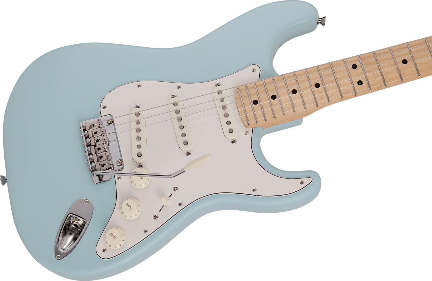Made in Japan Junior Collection Stratocaster®, Maple Fingerboard, Satin Daphne Blue追加画像 Made in Japan Junior Collection Stratocaster®, Maple Fingerboard, Satin Daphne Blue追加画像