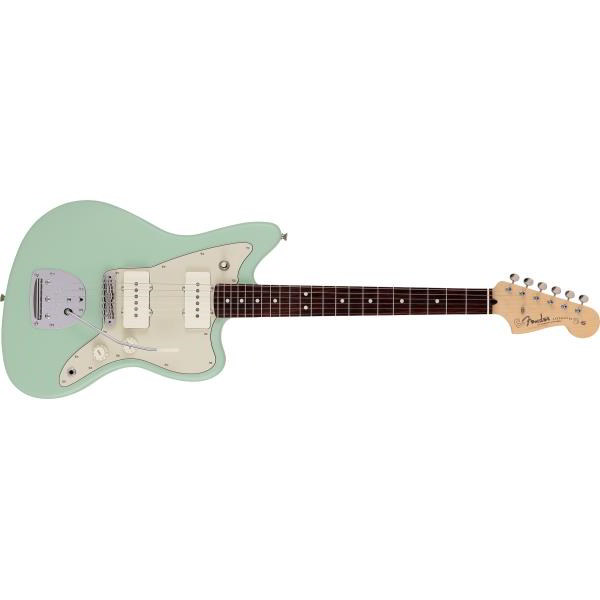 Fender-ジャズマスターMade in Japan Junior Collection Jazzmaster®, Rosewood Fingerboard, Satin Surf Green