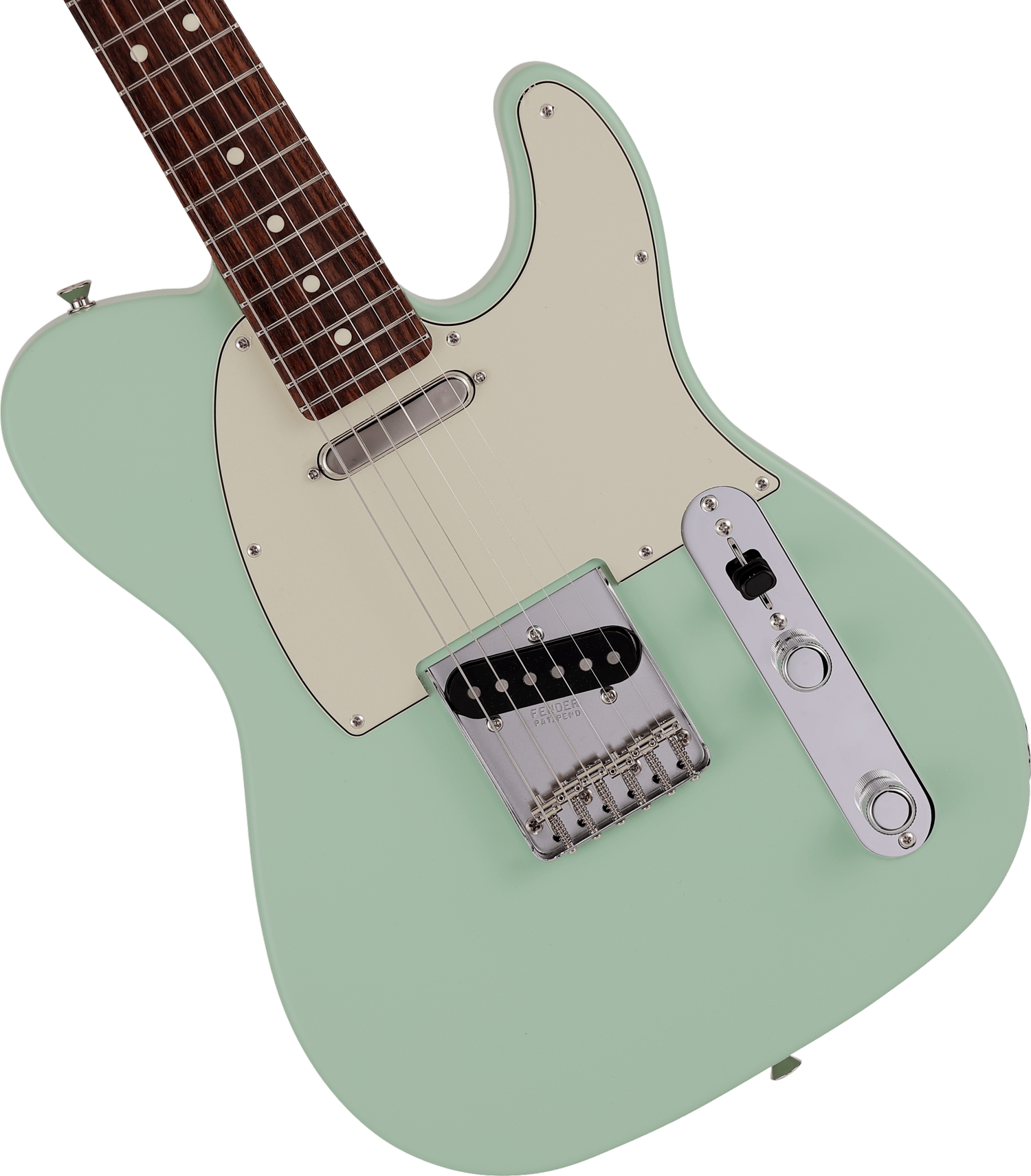 Made in Japan Junior Collection Telecaster®, Rosewood Fingerboard, Satin Surf Green追加画像 Made in Japan Junior Collection Telecaster®, Rosewood Fingerboard, Satin Surf Green追加画像