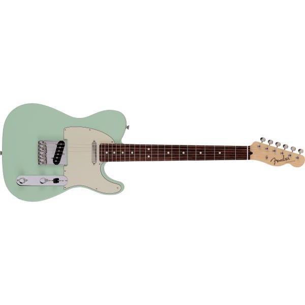 Fender-テレキャスターMade in Japan Junior Collection Telecaster®, Rosewood Fingerboard, Satin Surf Green