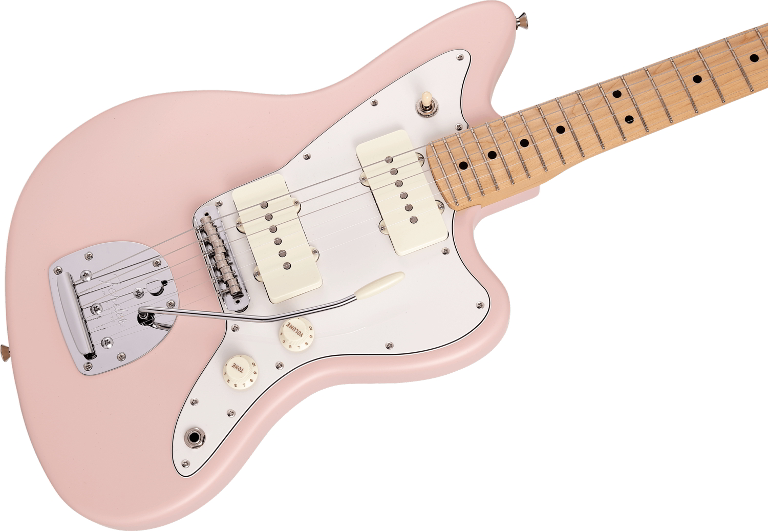 Made in Japan Junior Collection Jazzmaster®, Maple Fingerboard, Satin Shell Pink追加画像