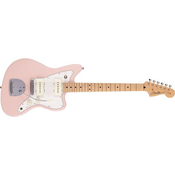 Fender-ジャズマスターMade in Japan Junior Collection Jazzmaster®, Maple Fingerboard, Satin Shell Pink