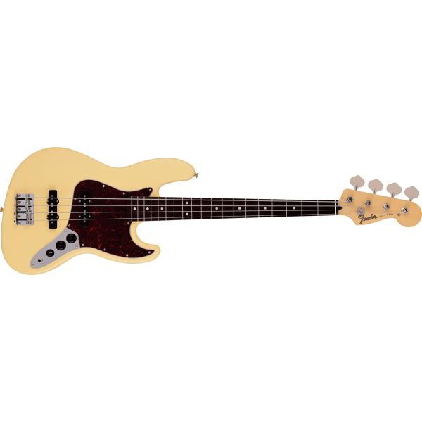 Fender-ジャズベースMade in Japan Junior Collection Jazz Bass®, Rosewood Fingerboard, Satin Vintage White