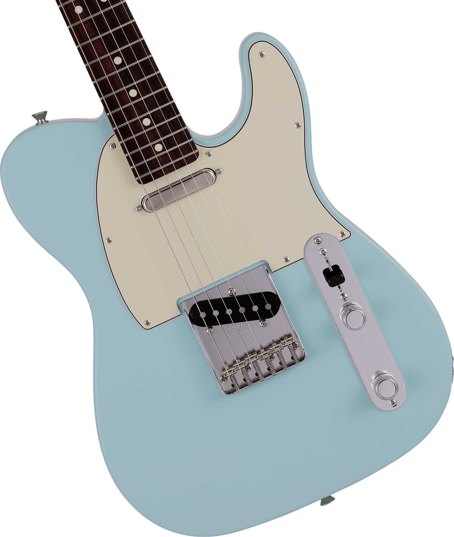 Made in Japan Junior Collection Telecaster®, Rosewood Fingerboard, Satin Daphne Blue追加画像 Made in Japan Junior Collection Telecaster®, Rosewood Fingerboard, Satin Daphne Blue追加画像