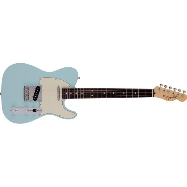 Fender-テレキャスターMade in Japan Junior Collection Telecaster®, Rosewood Fingerboard, Satin Daphne Blue