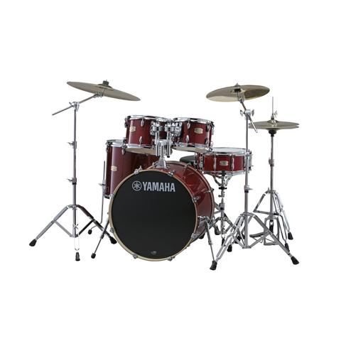 YAMAHA-ドラムセットSBP2F5STD CR Cranberry Red 22" Standard Set