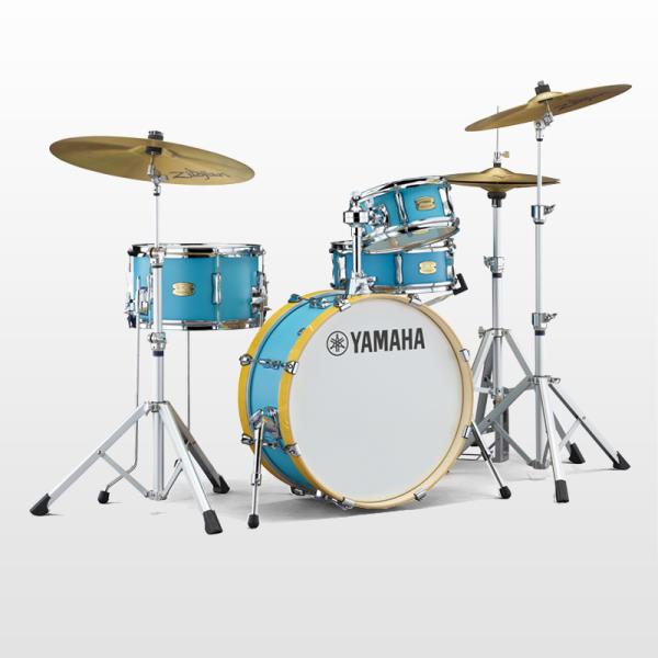 YAMAHA-ドラムシェル4点セットSBP0F4HMSG Matte Surf Green Shell Set