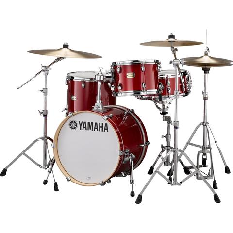 YAMAHA-ドラムシェル3点セットSBP8F3CR Cranberry Red Shell Set