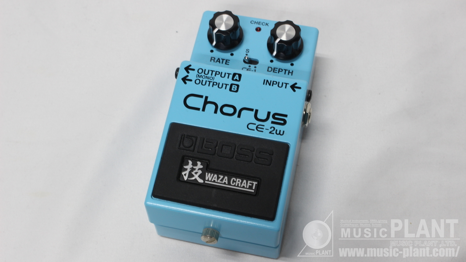 BOSS 技 WAZA CRAFTシリーズ コーラスCE-2W中古品()売却済みです。あしからずご了承ください。 | MUSIC PLANT