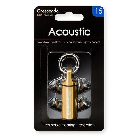 Crescendo-耳栓Acoustic 15