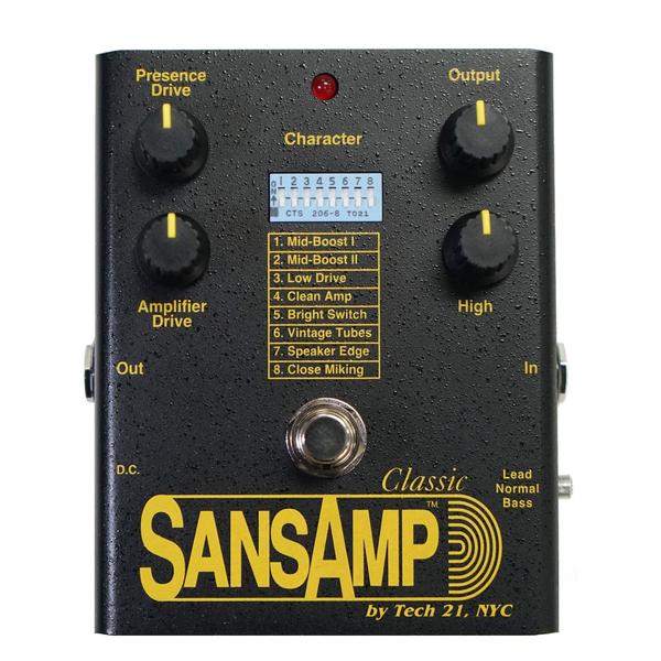 TECH21-アンプシュミレーターSA1  SansAmp Classic