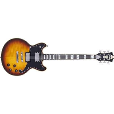 D'Angelico-エレキギターDeluxe Brighton Vintage Sunburst