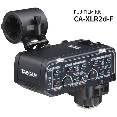 TASCAM-ミラーレスカメラ対応XLRマイクアダプター
CA-XLR2d-F FUJIFILM Kit