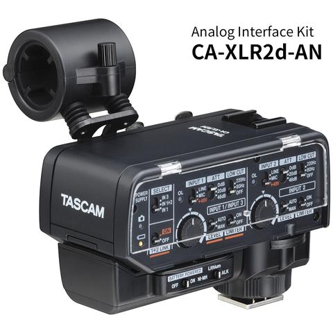 TASCAM-ミラーレスカメラ対応XLRマイクアダプター
CA-XLR2d-AN Analog Interface Kit