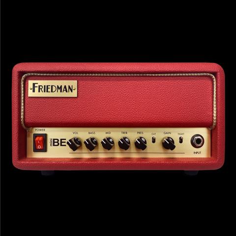 FRIEDMAN Amplification-ギターアンプヘッドBE Mini Head Custom Color Red