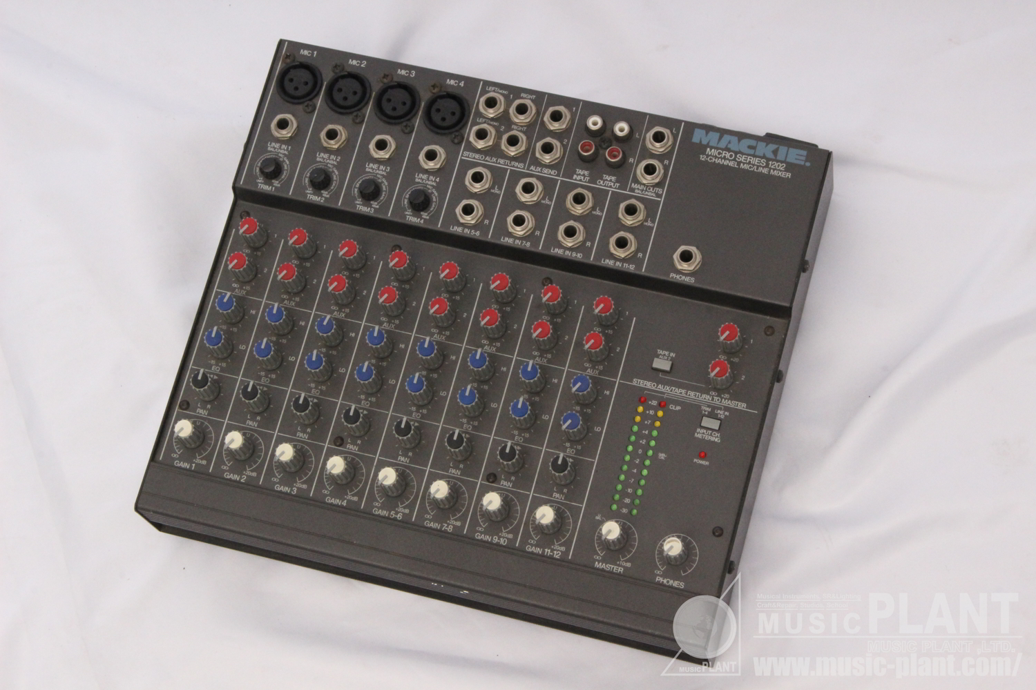 MACKIE MICROシリーズ コンパクトミキサー1202中古()売却済み
