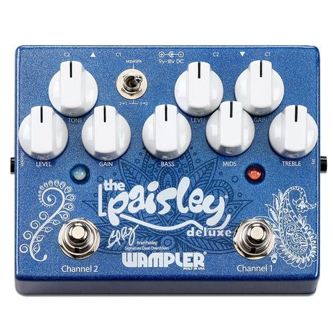 Wampler Pedals-オーバードライブPaisley Drive Deluxe Brad Paisley Signature