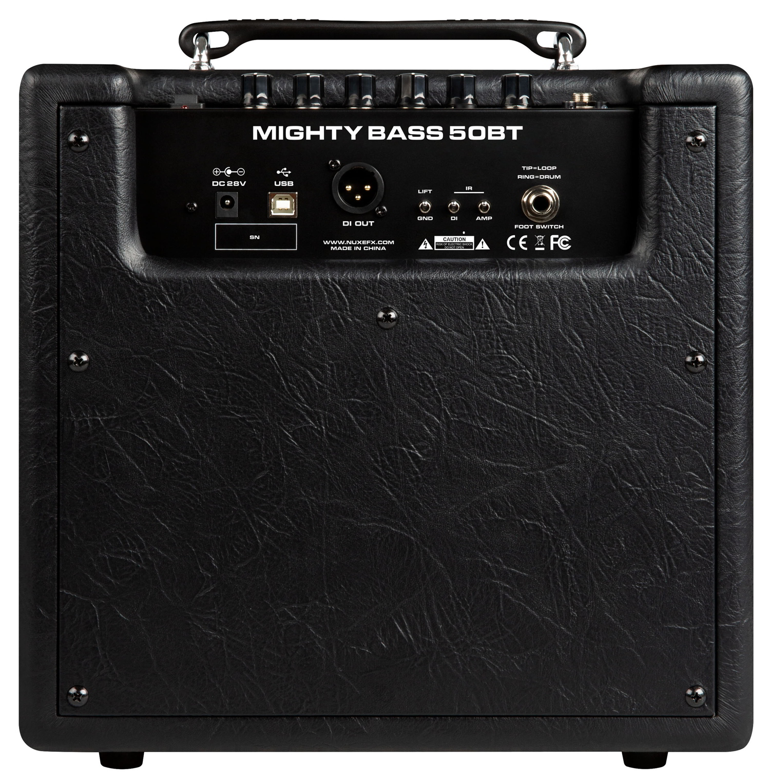 Mighty Bass 50BT背面画像