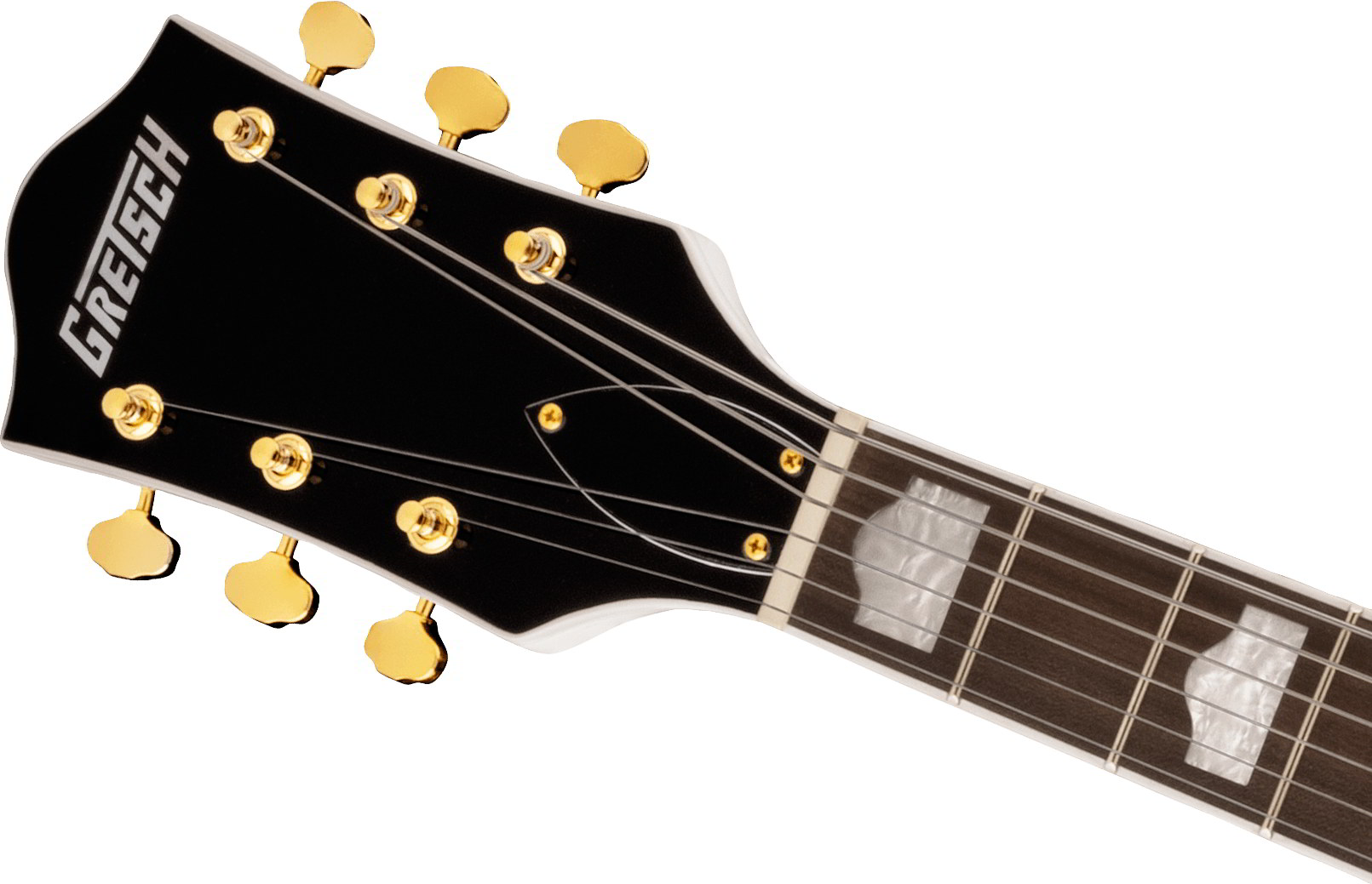 G5422GLH Electromatic® Classic Hollow Body Double-Cut with Gold Hardware, Left-Handed, Laurel Fingerboard, Snowcrest White追加画像 G5422GLH Electromatic® Classic Hollow Body Double-Cut with Gold Hardware, Left-Handed, Laurel Fingerboard, Snowcrest White追加画像
