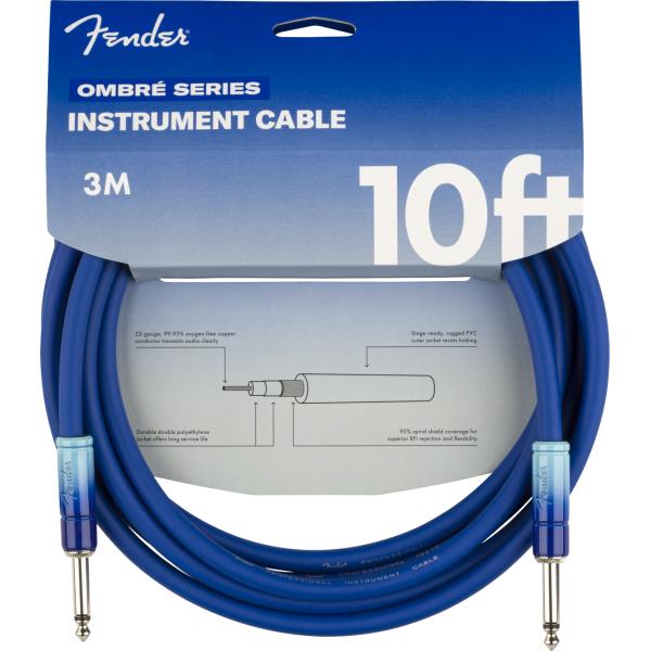 Fender-
10' Ombré Cable, Belair Blue