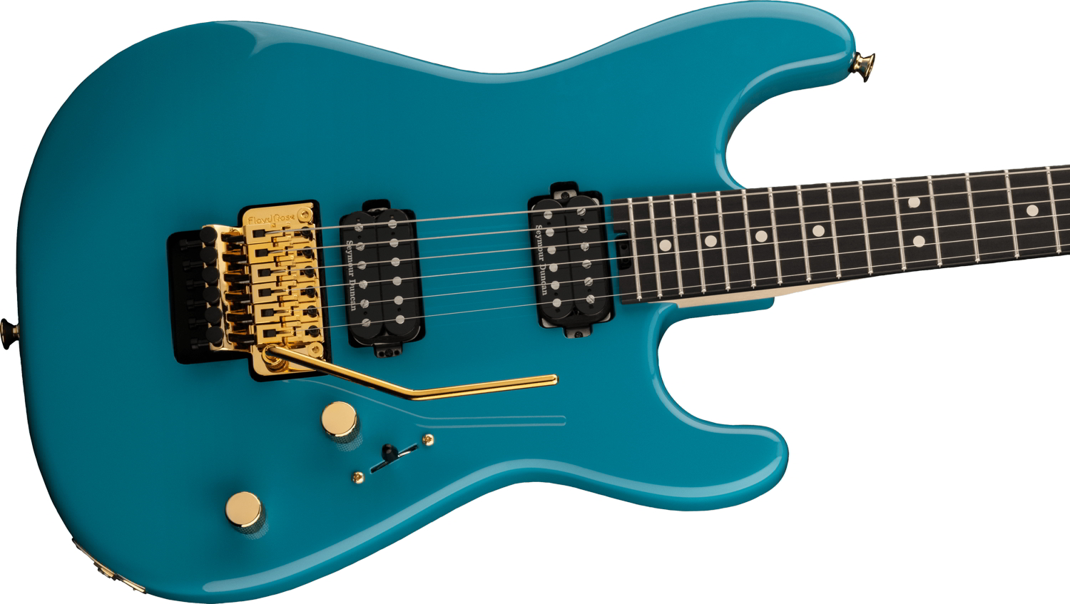 Pro-Mod San Dimas® Style 1 HH FR E, Ebony Fingerboard, Miami Blue追加画像 Pro-Mod San Dimas® Style 1 HH FR E, Ebony Fingerboard, Miami Blue追加画像