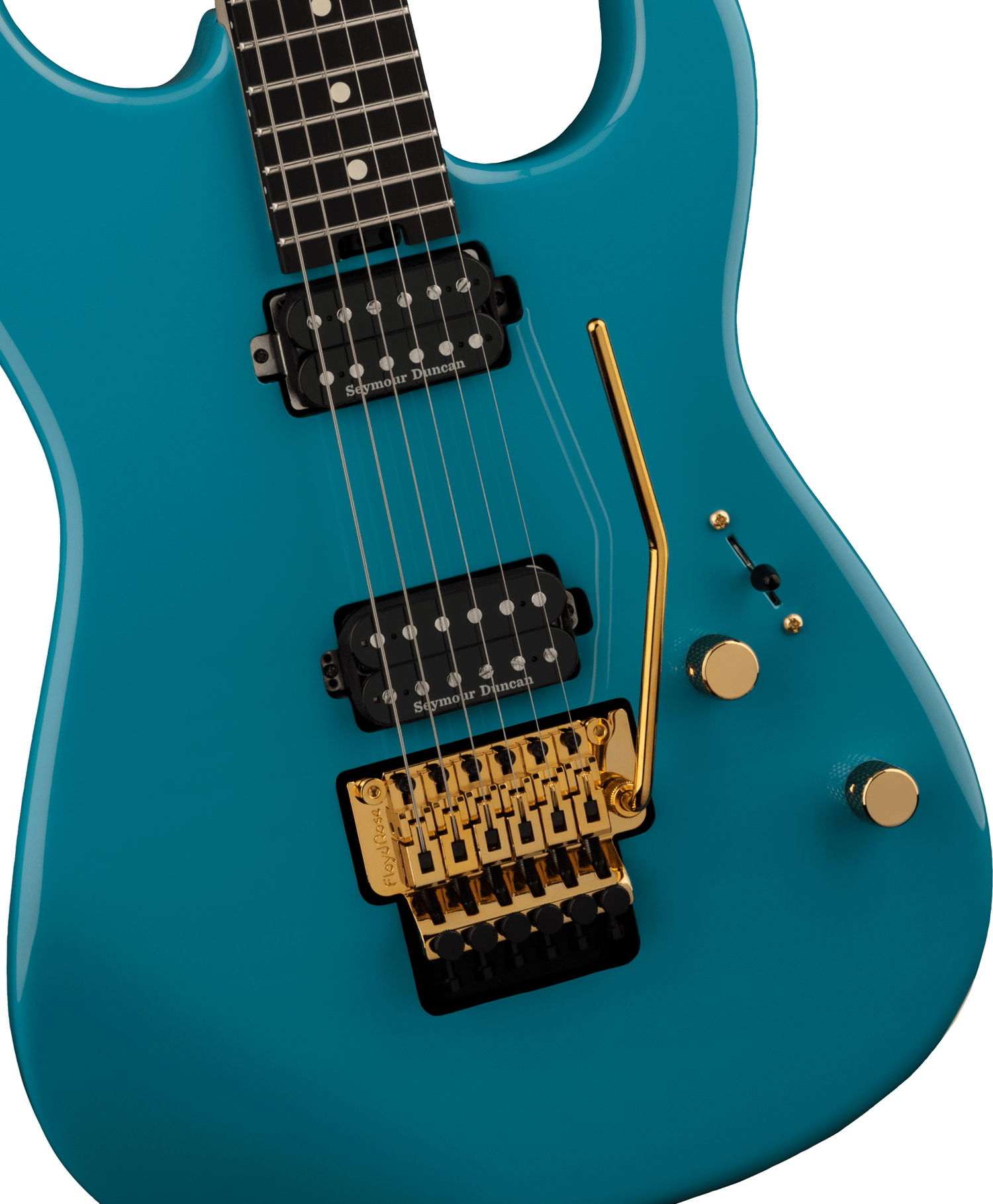 Pro-Mod San Dimas® Style 1 HH FR E, Ebony Fingerboard, Miami Blue追加画像 Pro-Mod San Dimas® Style 1 HH FR E, Ebony Fingerboard, Miami Blue追加画像
