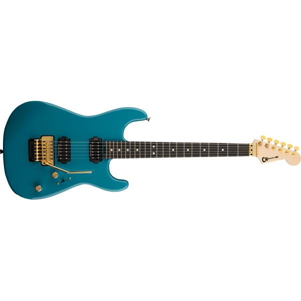 Charvel-エレキギターPro-Mod San Dimas® Style 1 HH FR E, Ebony Fingerboard, Miami Blue