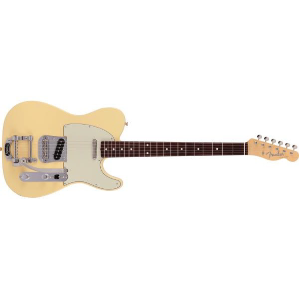 Fender-テレキャスター
Made in Japan Limited Traditional 60s Telecaster® Bigsby®, Rosewood Fingerboard, Vintage White