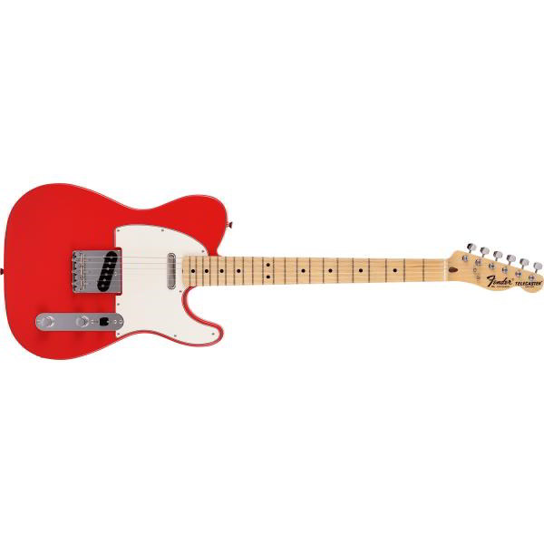 Fender-テレキャスターMade in Japan Limited International Color Telecaster®, Maple Fingerboard, Morocco Red