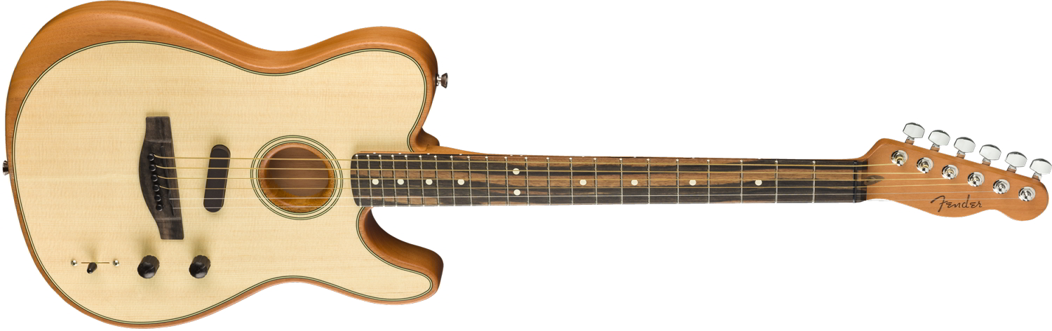 American Acoustasonic® Telecaster®, Ebony Fingerboard, Natural追加画像 American Acoustasonic® Telecaster®, Ebony Fingerboard, Natural追加画像