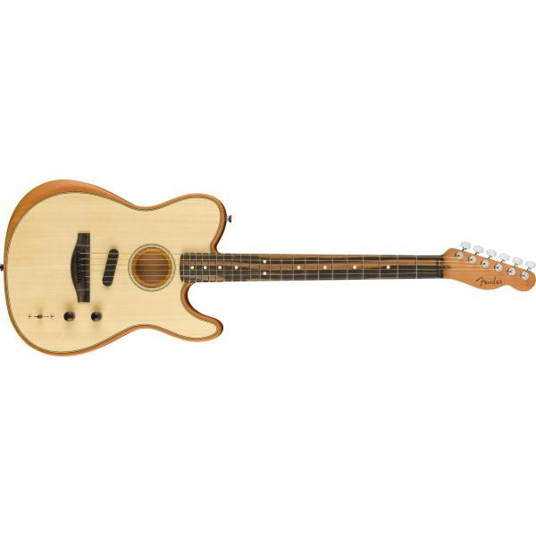 Fender-アコースティックギターAmerican Acoustasonic® Telecaster®, Ebony Fingerboard, Natural