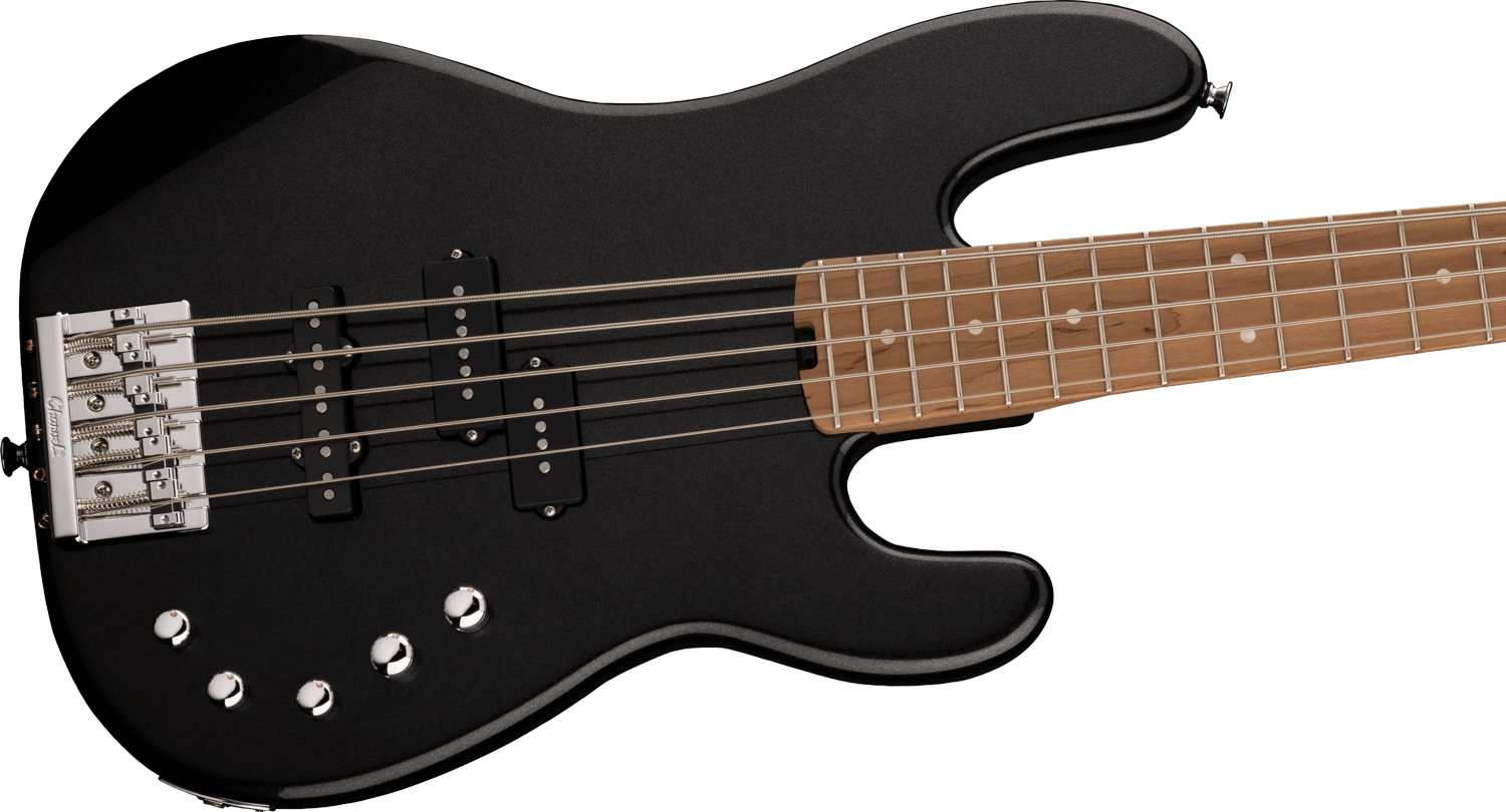 Pro-Mod San Dimas® Bass PJ V, Caramelized Maple Fingerboard, Metallic Black追加画像 Pro-Mod San Dimas® Bass PJ V, Caramelized Maple Fingerboard, Metallic Black追加画像
