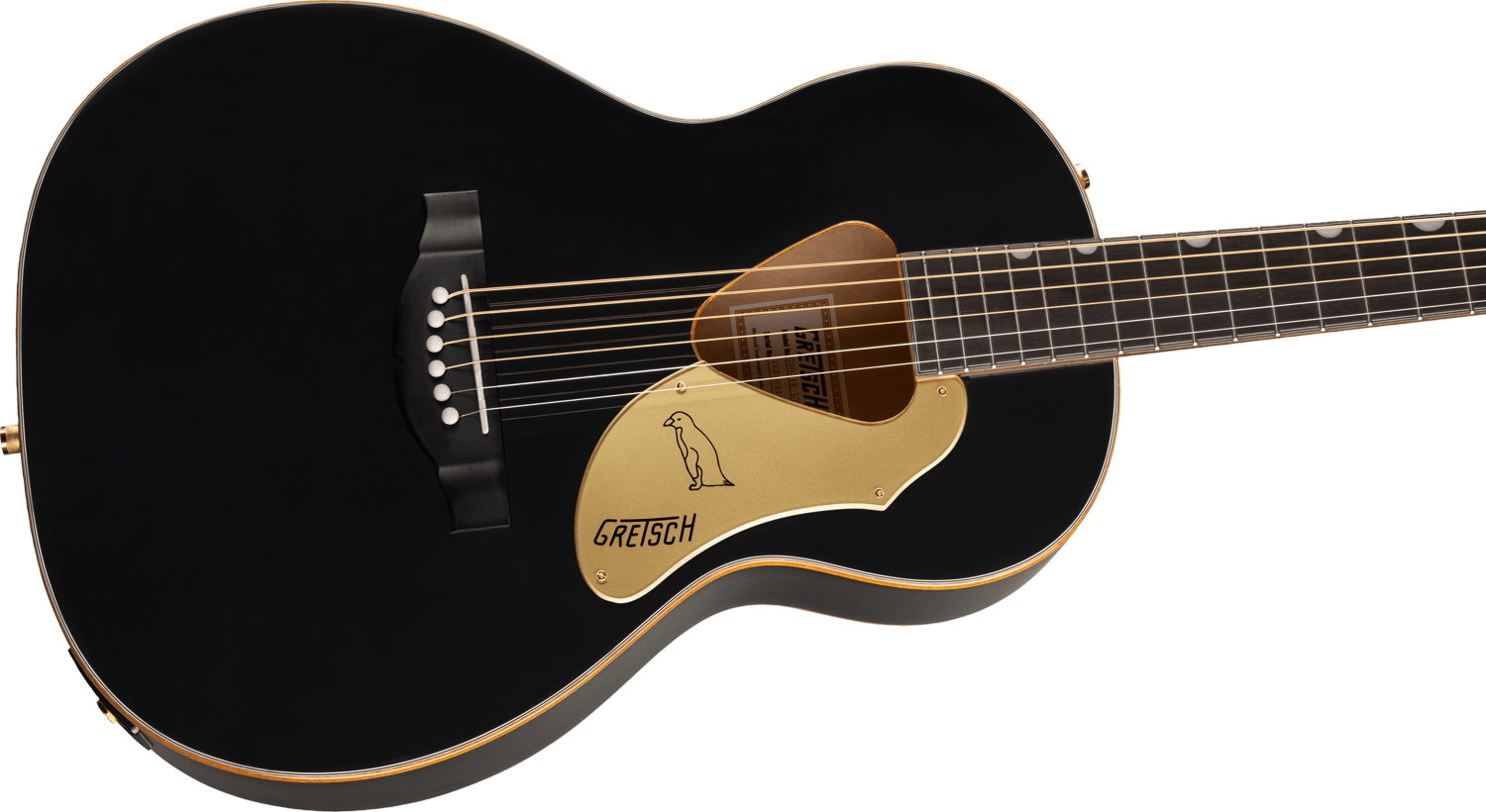 G5021E Rancher™ Penguin™ Parlor Acoustic/Electric, Black追加画像 G5021E Rancher™ Penguin™ Parlor Acoustic/Electric, Black追加画像