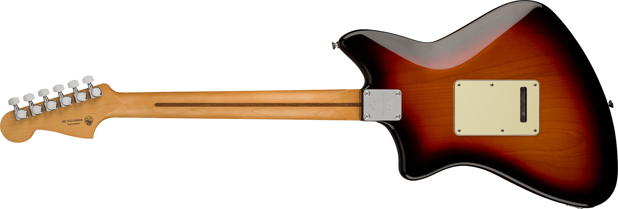 Player Plus Meteora® HH, Maple Fingerboard, 3-Color Sunburst背面画像 Player Plus Meteora® HH, Maple Fingerboard, 3-Color Sunburst背面画像