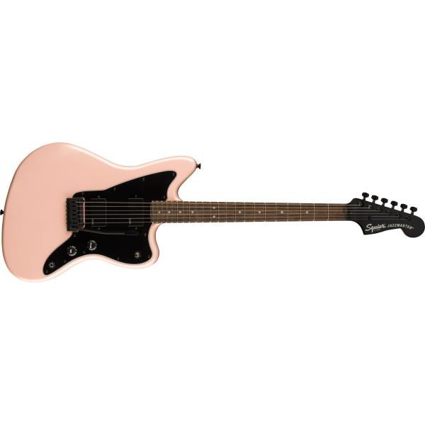 Squier-JazzmasterContemporary Active Jazzmaster® HH, Laurel Fingerboard, Black Pickguard, Shell Pink Pearl