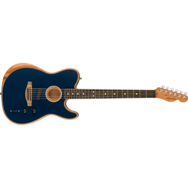 American Acoustasonic® Telecaster®, Ebony Fingerboard, Steel Blueサムネイル