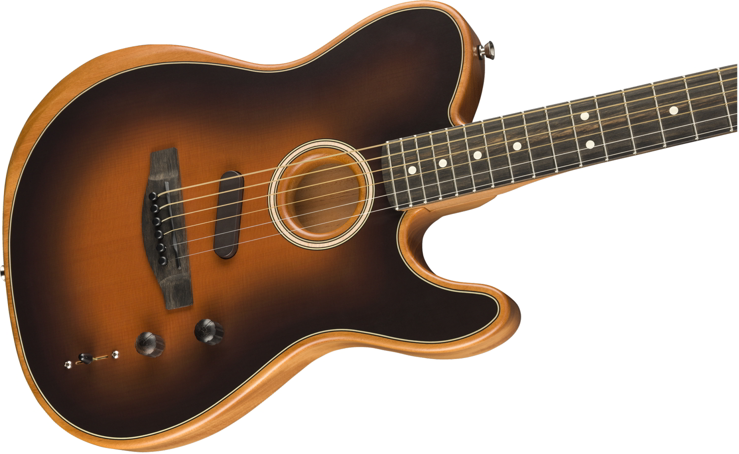 American Acoustasonic® Telecaster®, Ebony Fingerboard, Sunburst追加画像 American Acoustasonic® Telecaster®, Ebony Fingerboard, Sunburst追加画像