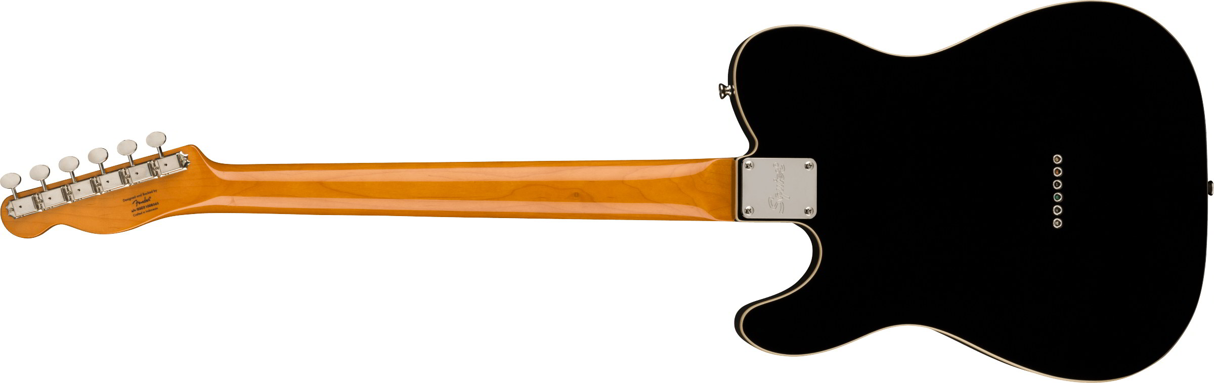 Classic Vibe Baritone Custom Telecaster®, Laurel Fingerboard, Parchment Pickguard, Black追加画像 Classic Vibe Baritone Custom Telecaster®, Laurel Fingerboard, Parchment Pickguard, Black追加画像