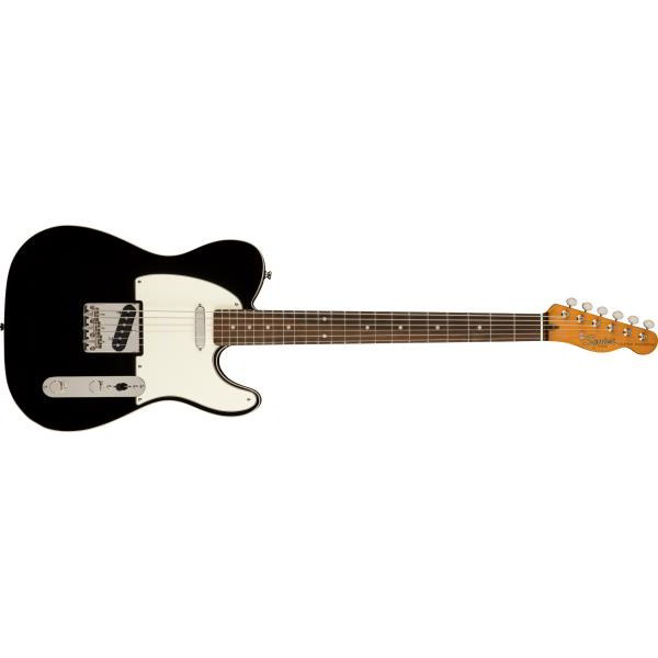 Squier-テレキャスターClassic Vibe Baritone Custom Telecaster®, Laurel Fingerboard, Parchment Pickguard, Black