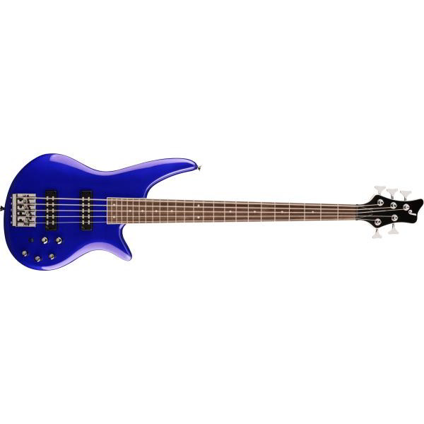 Jackson-エレキベースJS Series Spectra Bass JS3V, Laurel Fingerboard, Indigo Blue