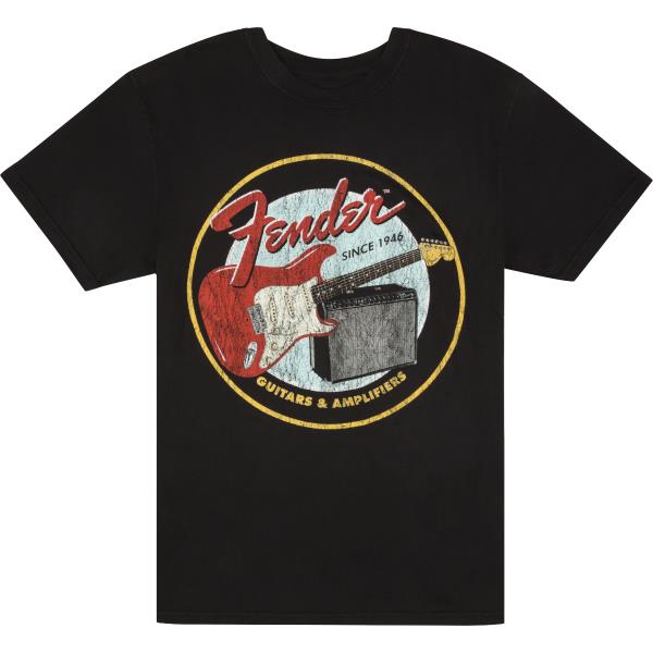 Fender-TシャツFender® 1946 Guitars & Amplifiers T-Shirt, Vintage Black, XL