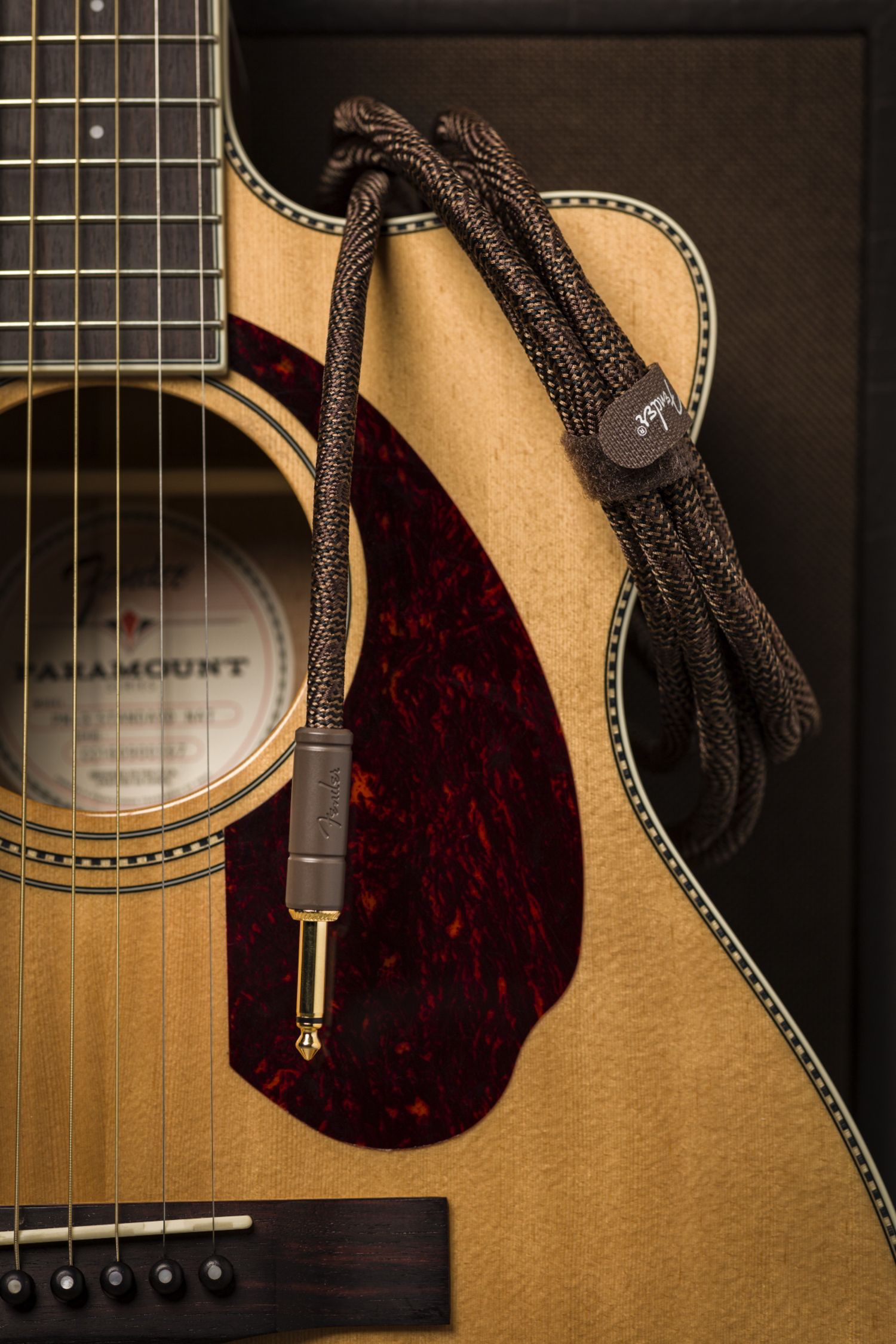 Paramount 10' Acoustic Instrument Cable, Brown追加画像