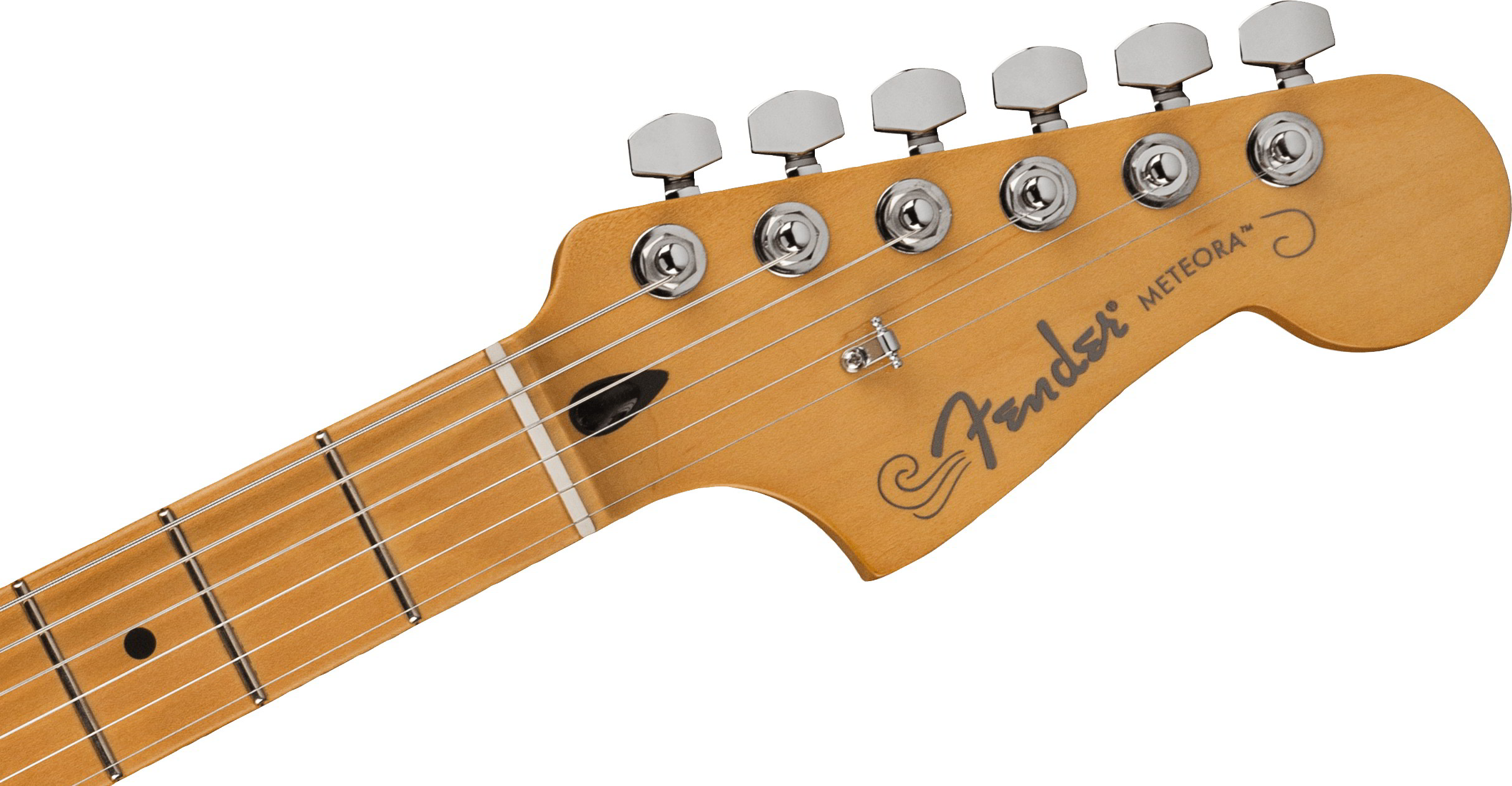 Player Plus Meteora® HH, Maple Fingerboard, Silverburstヘッド画像 Player Plus Meteora® HH, Maple Fingerboard, Silverburstヘッド画像