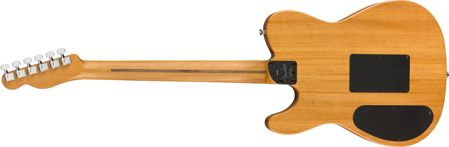 American Acoustasonic® Telecaster®, Ebony Fingerboard, Black背面画像 American Acoustasonic® Telecaster®, Ebony Fingerboard, Black背面画像