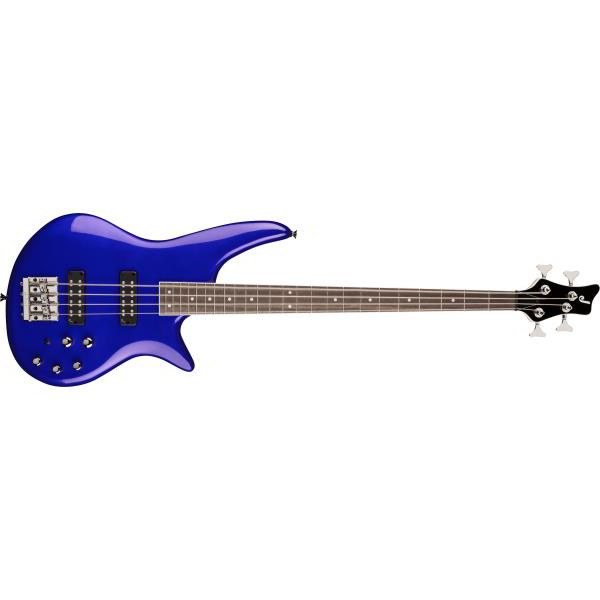 Jackson-エレキベースJS Series Spectra Bass JS3, Laurel Fingerboard, Indigo Blue