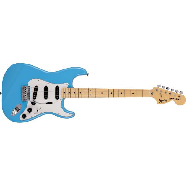 Fender-ストラトキャスターMade in Japan Limited International Color Stratocaster®, Maple Fingerboard, Maui Blue